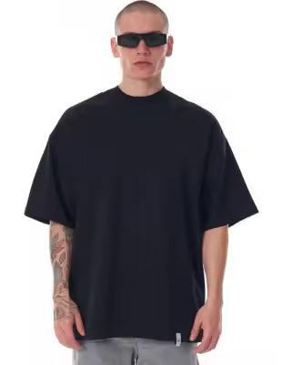 Drop Shoulders black T-Shirt