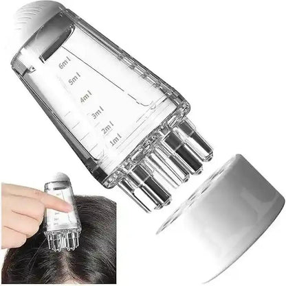 Hair Oil Applicator Bottle for Scalp – Easy Mess - Free Hair Oil Application Tool - Smart Hud