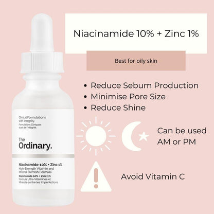 Niacinamide Serum 30ml for Glowing Skin – Pore Minimizing & Skin Brightening Serum Pakistan - Smart Hud