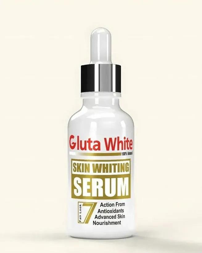 Original Gluta White Skin Whitening Serum 30ml – Brightening & Even Tone Face Serum - Smart Hud
